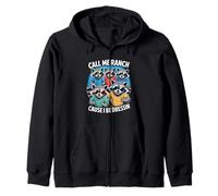 Inscription Humoristique « Call Me Ranch » Sweat à Capuche