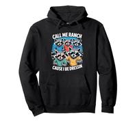 Inscription Humoristique « Call Me Ranch » Sweat à Capuche