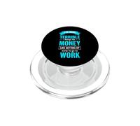 Inscription Humoristique « Done Terrible for Money » PopSockets PopGrip pour MagSafe