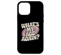 Inscription Humoristique Happy Hour Sarcasm de What's My Age Again Coque pour iPhone 12 Mini