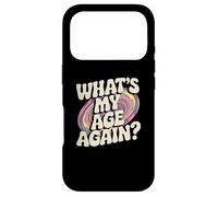 Inscription Humoristique Happy Hour Sarcasm de What's My Age Again Coque pour iPhone 17 Pro