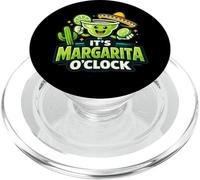 Inscription Humoristique « Its Margarita O'Clock » PopSockets PopGrip pour MagSafe