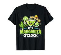 Inscription Humoristique « Its Margarita O'Clock » T-Shirt