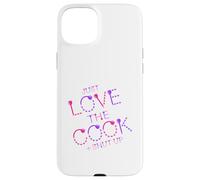 Inscription Humoristique Just Love The Cook Shut Up Coque pour iPhone 15 Plus