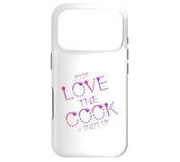 Inscription Humoristique Just Love The Cook Shut Up Coque pour iPhone 17 Pro