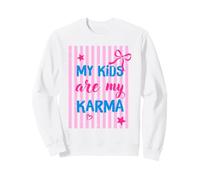 Inscription Humoristique « My Kids are My Karma » Sweatshirt