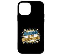 Inscription Humoristique Reading is My Superpower Coque pour iPhone 12 Mini