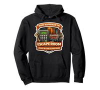 Inscription Humoristique What Happens in The Escape Room Stays Lover Sweat à Capuche