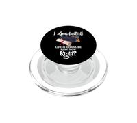 Inscription « I Graduated Life is Gonna Be Easy Now Right » PopSockets PopGrip pour MagSafe