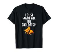 Inscription « I Just Want All The Goldfish » T-Shirt