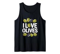 Inscription « I Love Olives » Débardeur