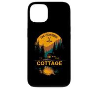 Inscription « I'm Coming to The Cottage » Coque pour iPhone 13
