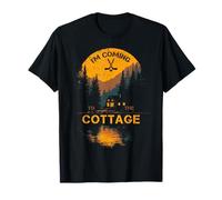 Inscription « I'm Coming to The Cottage » T-Shirt