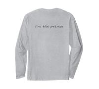 Inscription « I'm The Prince in Black » Manche Longue