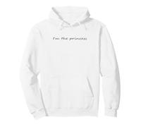 Inscription I'm The Princess in Black Police Sweat à Capuche