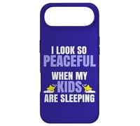 Inscription J'Ai l'air si paisible Quand Mes Enfants Parents Coque pour iPhone Air