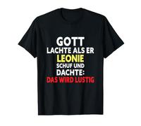 Inscription Leonie drôle - Nom Leonie T-Shirt Graphique avec Valeur
