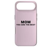 Inscription Mom You are The Best in Black Vintage Style Coque pour iPhone Air