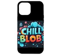 Inscription Multicolore Chill Blob Coque pour iPhone 12 Pro Max