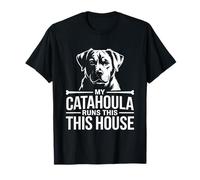 Inscription My Catahoula Runs This House Dog T-Shirt