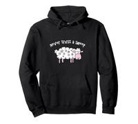 Inscription « Never Trust a Sheep Sleep Fun » Sweat à Capuche