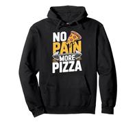 Inscription « No Pain More Pizza Fitness » Sweat à Capuche