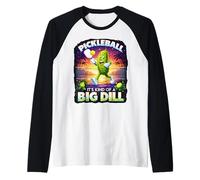 Inscription Sarcastique Amusante « It's Kind of A Big Dill Pickleball » Manche Raglan