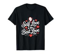 Inscription « Self Love is The Best Love » T-Shirt