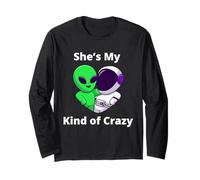 Inscription « She's My Kind of Crazy Couple » Manche Longue