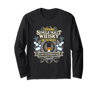 Inscription « Single Malt on The Rocks » Manche Longue