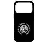 Inscription « sünden are as My Strong Coffee » Coque pour iPhone 17 Pro