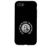 Inscription « sünden are as My Strong Coffee » Coque pour iPhone SE (2020) / 7/8