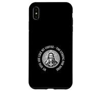Inscription « sünden are as My Strong Coffee » Coque pour iPhone XS Max