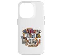 Inscription « The Lord is My Light Psaum 27:1 » Coque pour iPhone 14 Pro