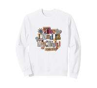 Inscription « The Lord is My Light Psaum 27:1 » Sweatshirt