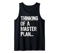 Inscription Thinking of a Master Plan Old School Hip Hop Débardeur