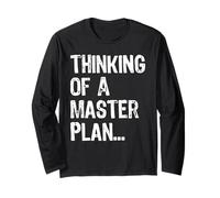 Inscription Thinking of a Master Plan Old School Hip Hop Manche Longue
