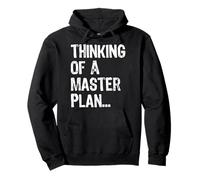 Inscription Thinking of a Master Plan Old School Hip Hop Sweat à Capuche