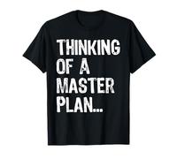 Inscription Thinking of a Master Plan Old School Hip Hop T-Shirt
