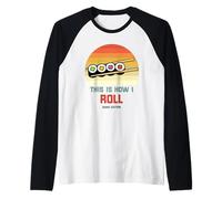 Inscription « This is How I Roll Sushi Edition » Manche Raglan