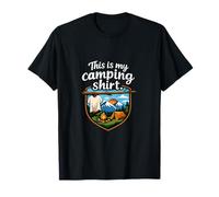 Inscription « This is My Camping Design Mountain » T-Shirt