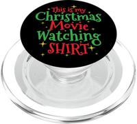 Inscription « This is My Christmas Movie Watching » PopSockets PopGrip pour MagSafe