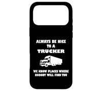 Inscription « Truck Fahrer » Coque pour iPhone 17 Pro Max