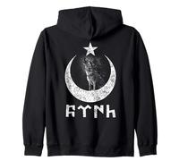 Inscription « Türk Göktürk » Hilal & Yildiz & Bozkurt Design Sweat à Capuche