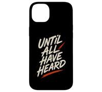 Inscription « Until All Have Heard » avec Inscription « Faith » Coque pour iPhone 14 Plus