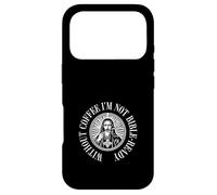 Inscription « Without Coffee I'm Not Bible-Ready Kaffee Kirche » Coque pour iPhone 17 Pro