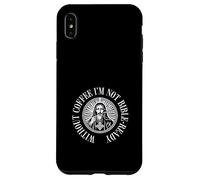Inscription « Without Coffee I'm Not Bible-Ready Kaffee Kirche » Coque pour iPhone XS Max