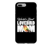 Inscription World's Best Lovebird Mom Coque pour iPhone 7 Plus/8 Plus