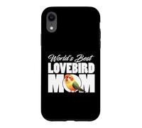 Inscription World's Best Lovebird Mom Coque pour iPhone XR