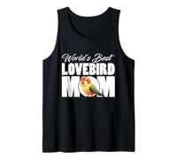 Inscription World's Best Lovebird Mom Débardeur